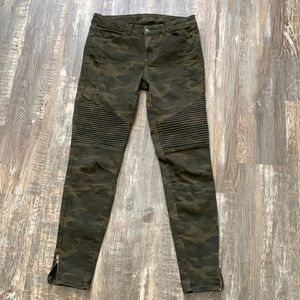 Zara skinny army pants